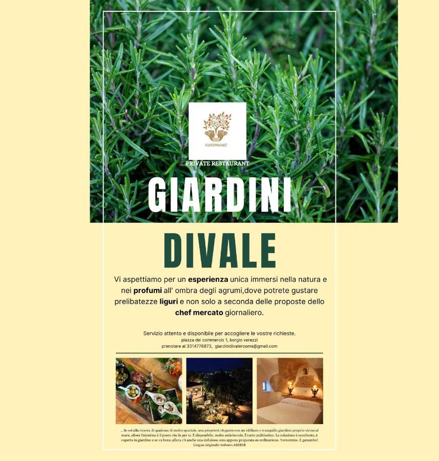 B&B Giardinidivale A 2 Chilometri Da Finale Ligure Borgio Verezzi Exterior foto